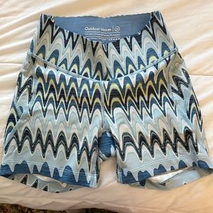 Outdoor Voices tech sweat short polar helios